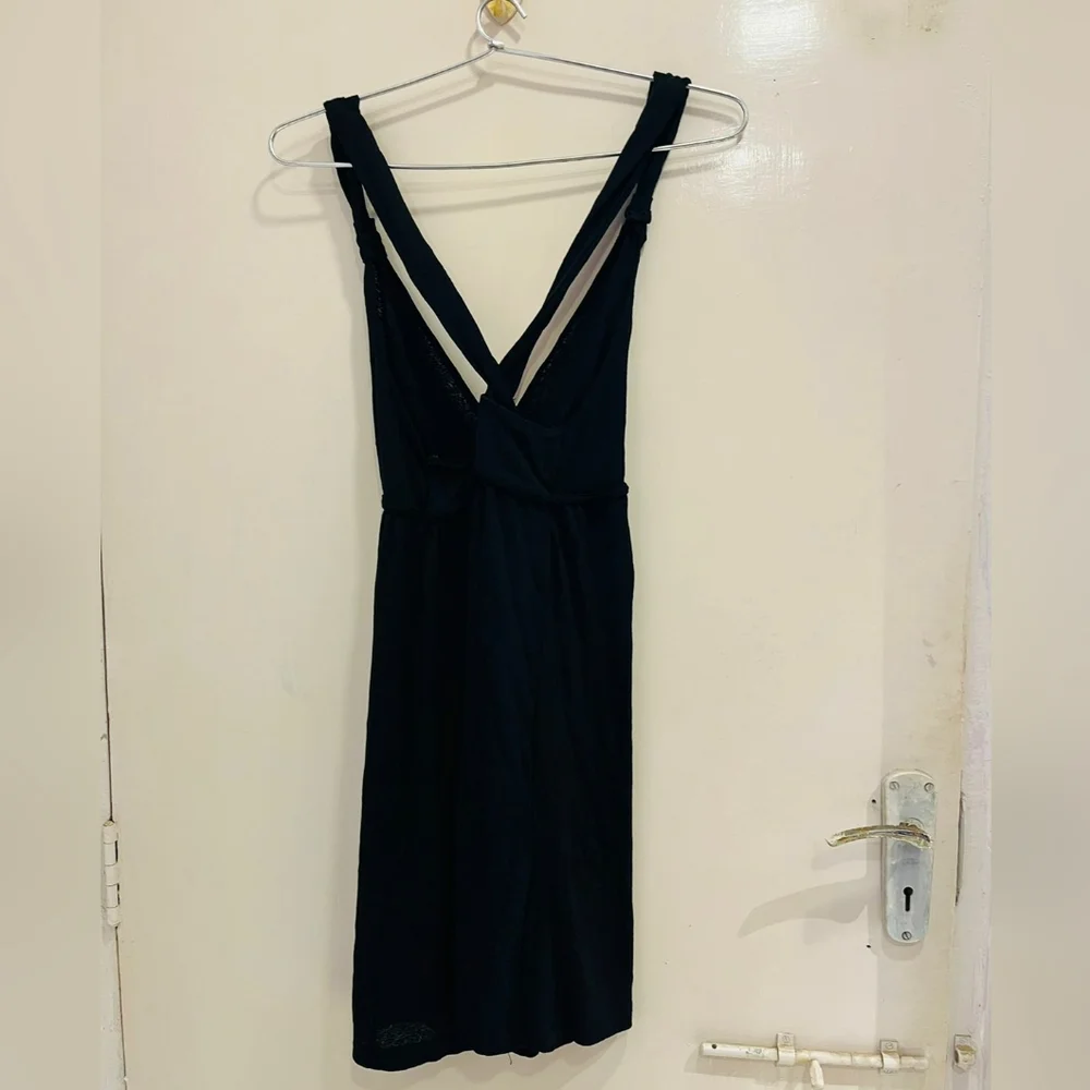 Black semi sheer dress - Picture 8 of 9
